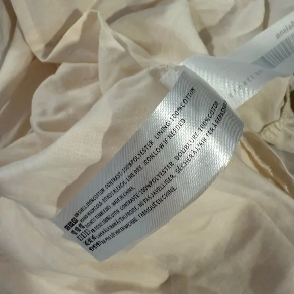 En Saison,  NWT Polka Dot Smocked Midi Dress Bow Strap Pockets, Size M - Picture 9 of 13